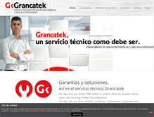 Tablet Screenshot of grancatek.com